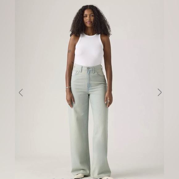 Levi's High Rise Cinch Baggy Jeans - Picture 9 of 9